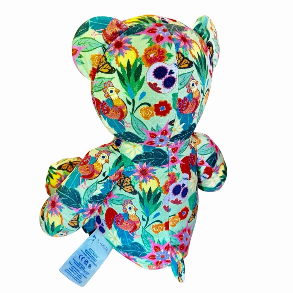 Build-A-Bear Frida Kahlo Icon Collage Teddy Bear 12" Without Headband - Picture 8 of 16